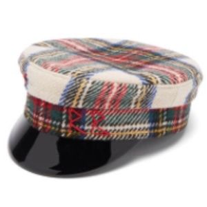 Ruslan Baginskiy White Tartan Hat